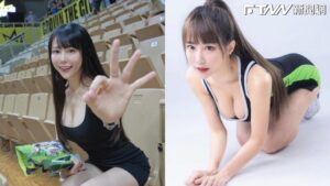 啦啦隊女神下跪了！為「這件事」解放第一美胸　網噴鼻血：誰受得了